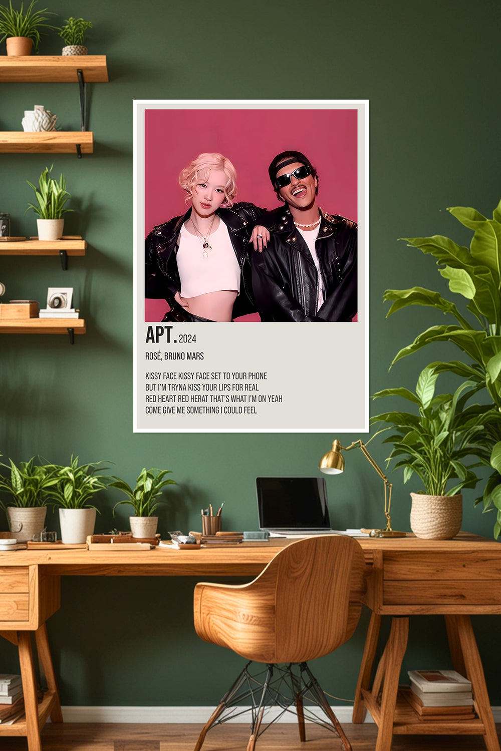 APT. | Rosé, Bruno Mars | Music Poster