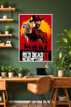 Red Dead Redemption 2 | Wild West Outlaw | Arthur Morgan | Game Poster