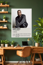 Kanye West | Rap & Fashion Icon | Music Poster