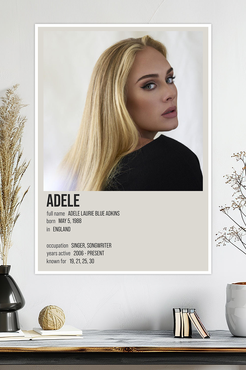 Adele | Timeless Vocal Powerhouse | Music Poster