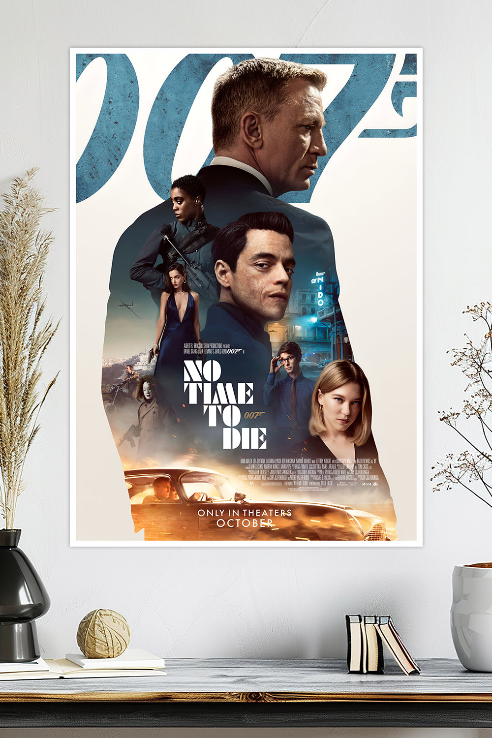 No Time to Die: James Bond 007 | Daniel Craig Final Mission | Movie Poster