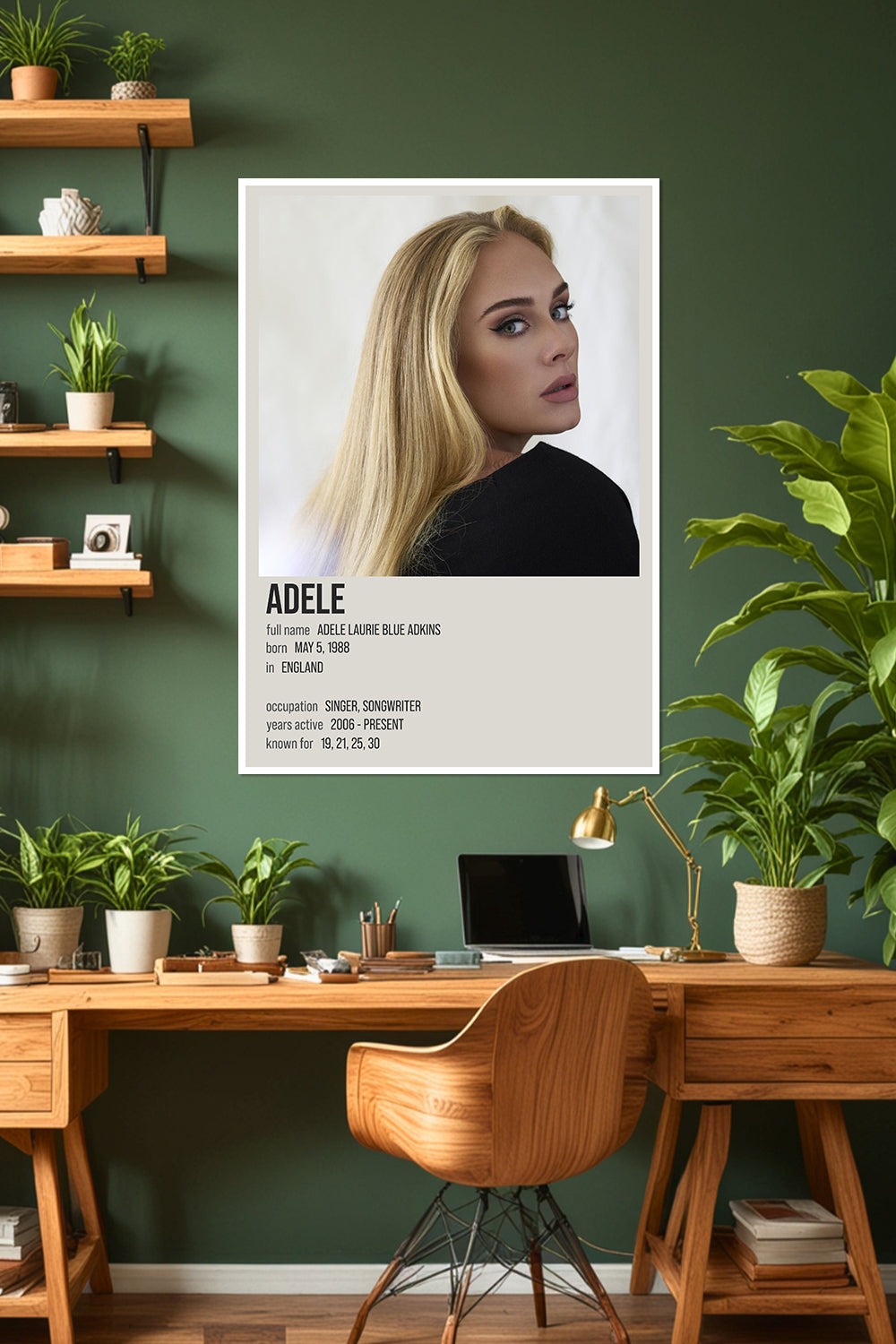 Adele | Timeless Vocal Powerhouse | Music Poster