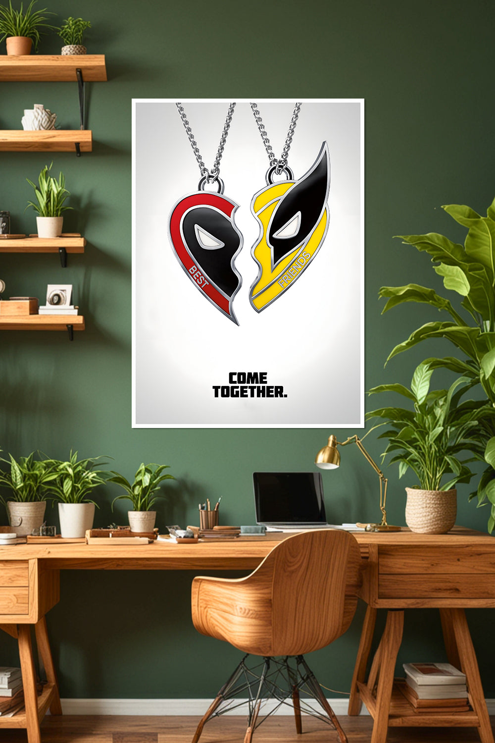 Deadpool & Wolverine | Ryan Reynolds & Hugh Jackman | Marvel Poster