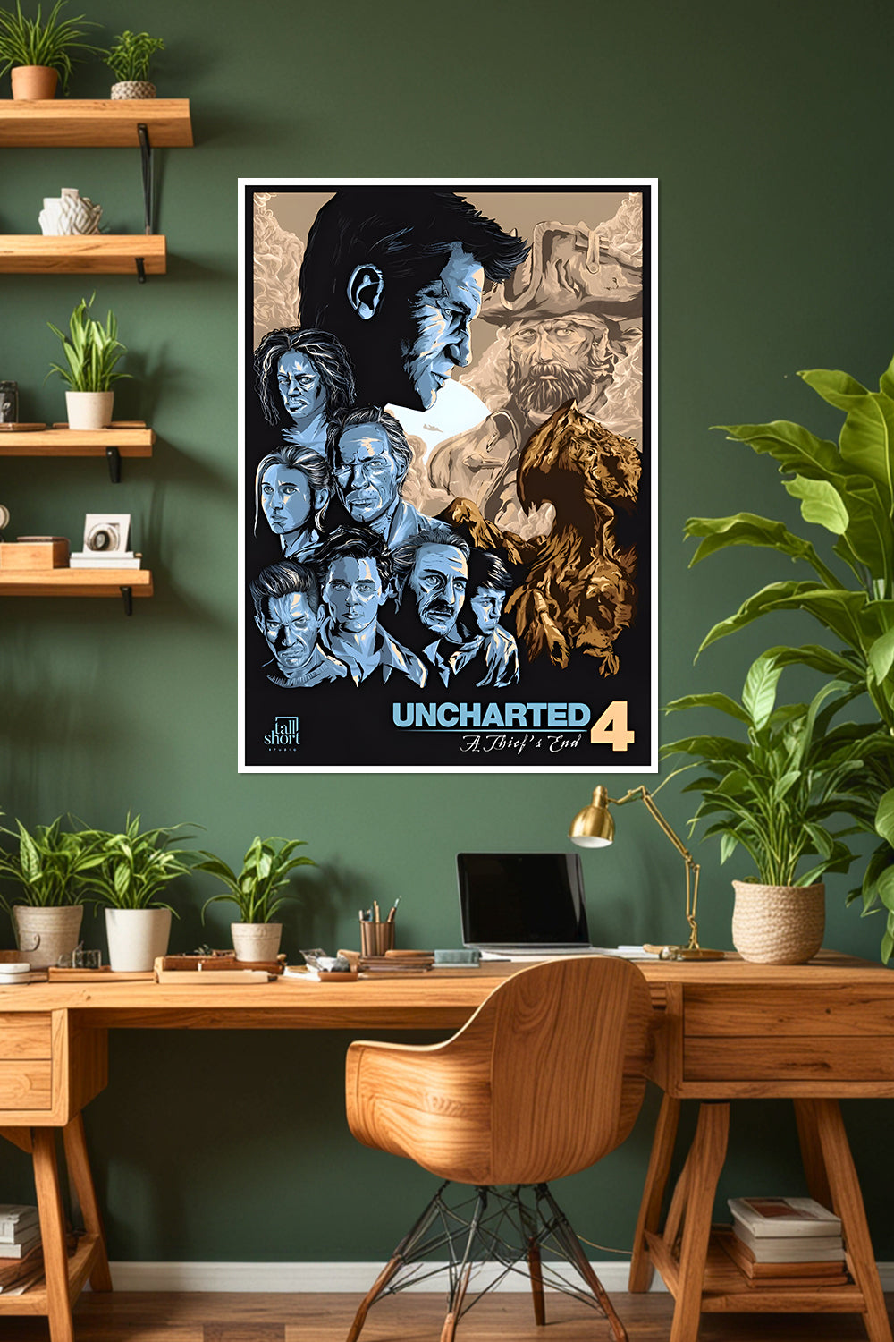 Uncharted 4: A Thief’s End Poster | Nathan Drake | Game Poster
