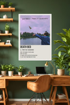 Death Bed | Powfu ft. Beabadoobee | Music Poster