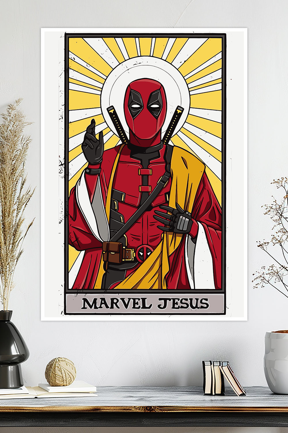 Deadpool & Wolverine | Marvel Jesus | Marvel Poster