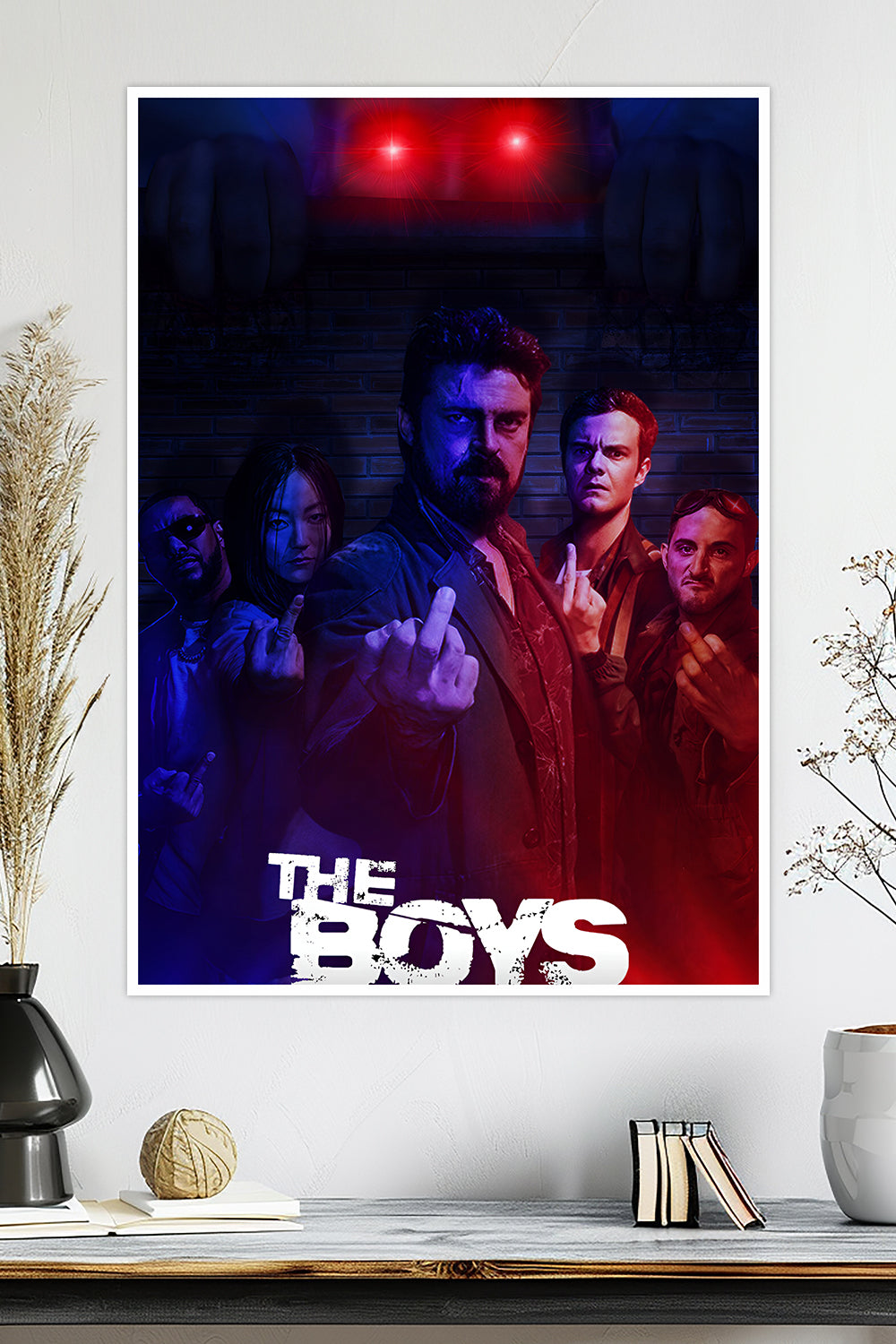 The Boys | Gritty Anti-Superhero | TV-Series Poster
