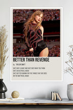 Better Than Revenge | Taylor Swift | Music Poster