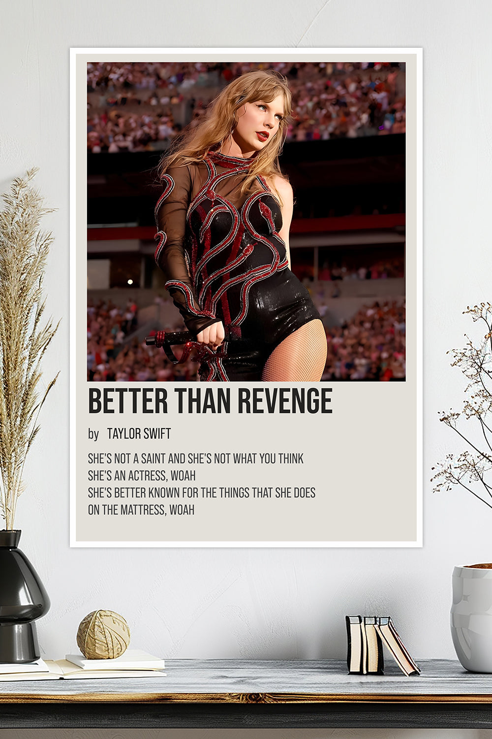 Better Than Revenge | Taylor Swift | Music Poster
