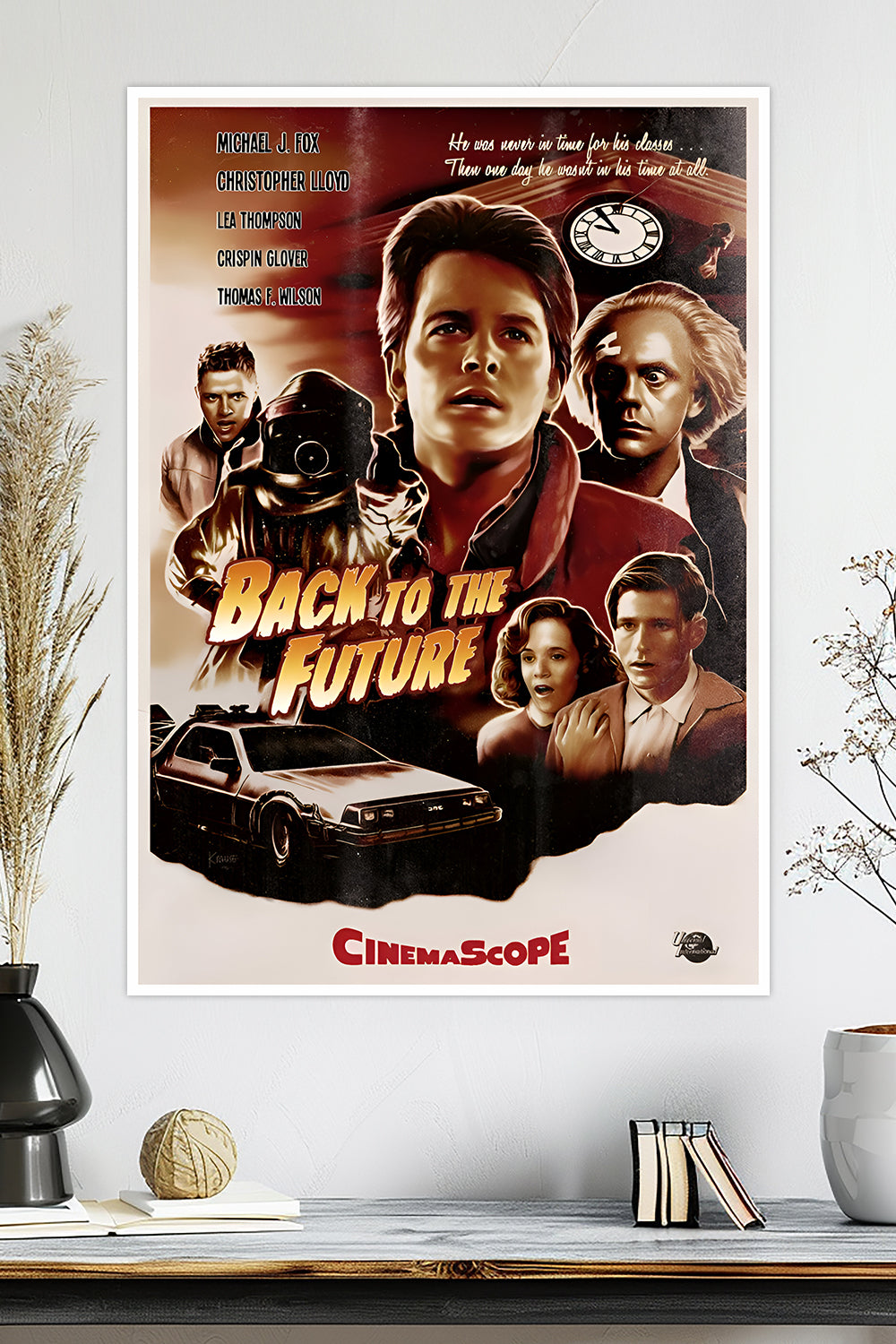 Back to the Future: Michael J. Fox & Christopher Lloyd | Movie Poster