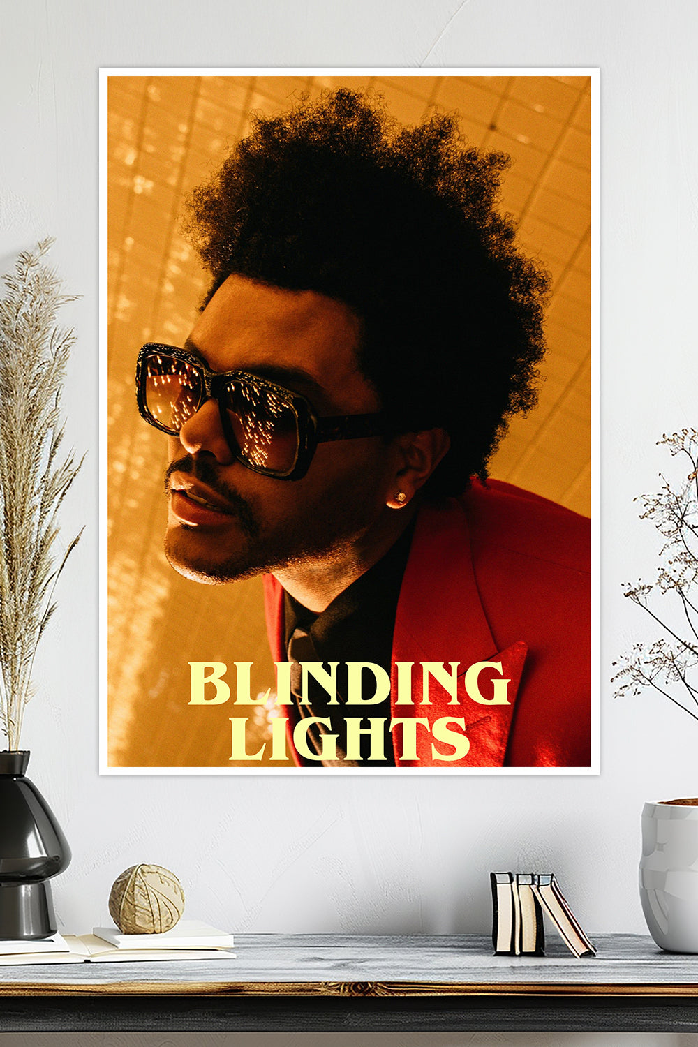 The Weeknd | Blinding Lights | Music Poster