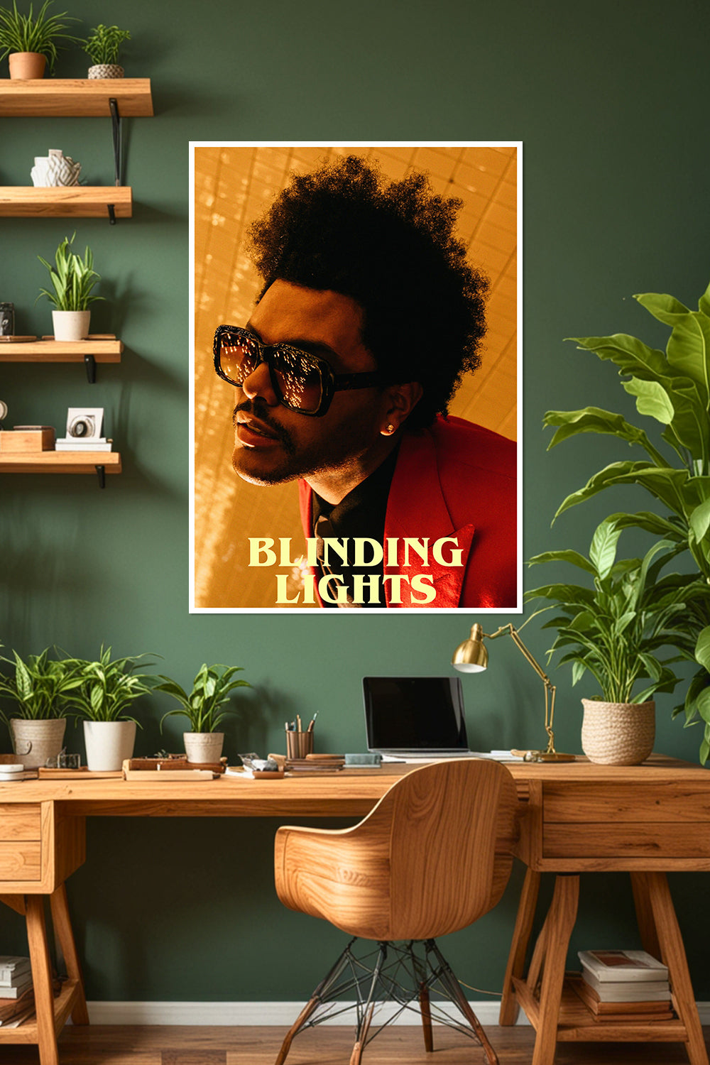 The Weeknd | Blinding Lights | Music Poster
