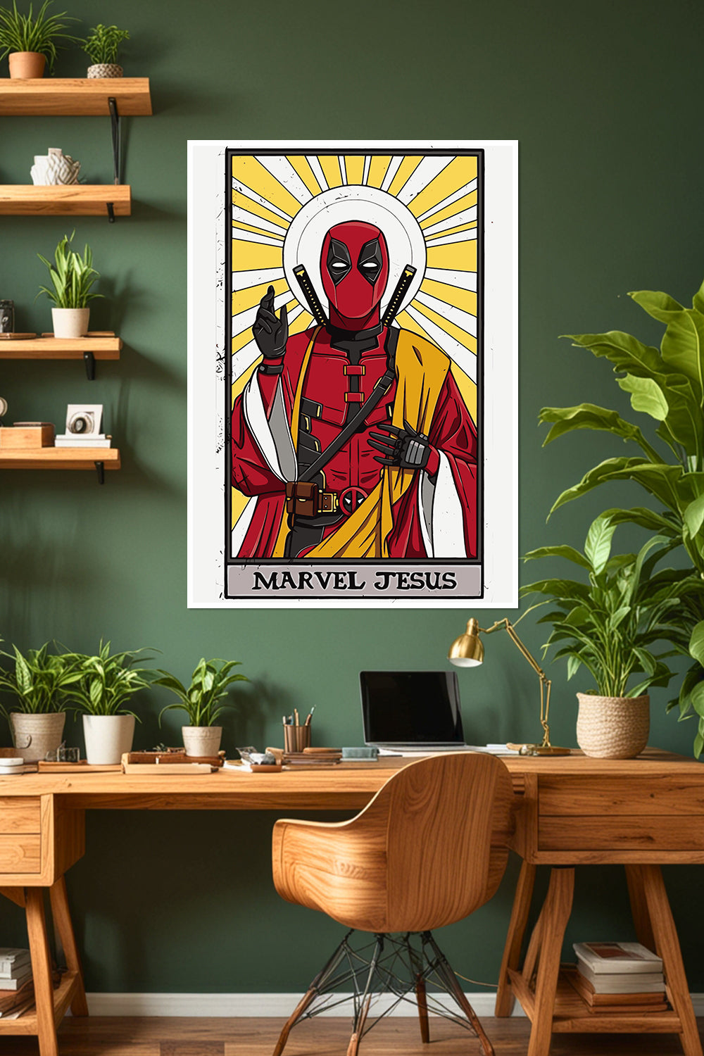 Deadpool & Wolverine | Marvel Jesus | Marvel Poster