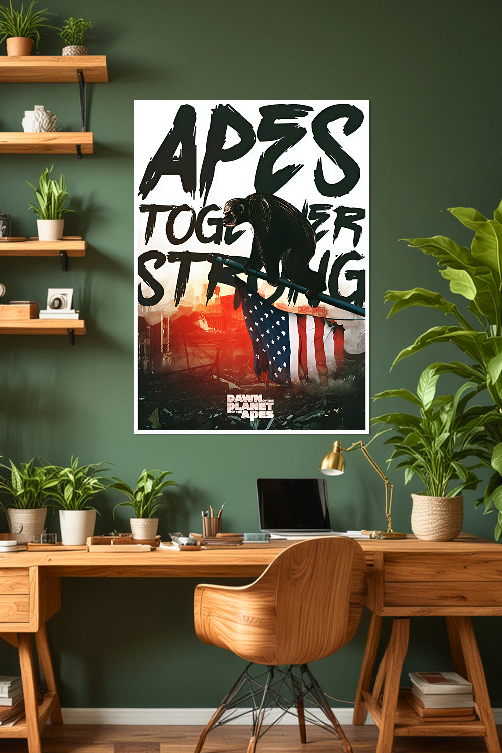 Dawn of the Planet of the Apes | Apes Together Strong | Movie Poster