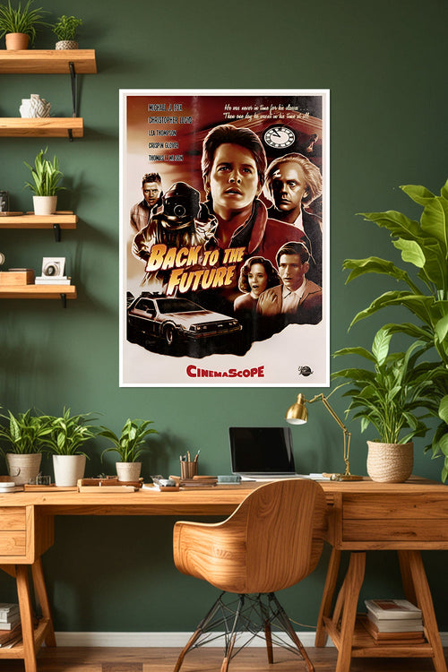 Back to the Future: Michael J. Fox & Christopher Lloyd | Movie Poster