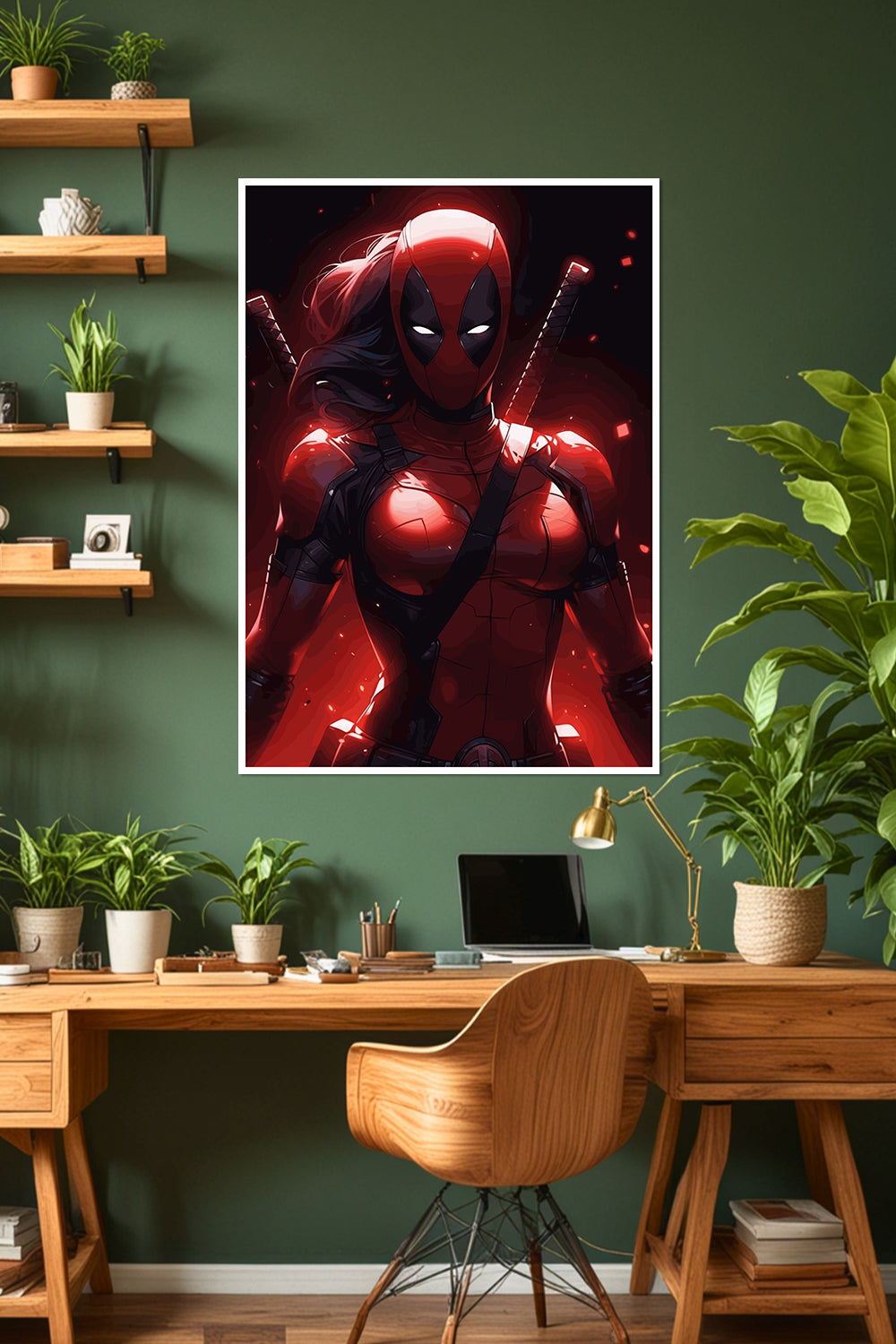 Marvel Lady Deadpool | Fierce Female | Marvel Poster