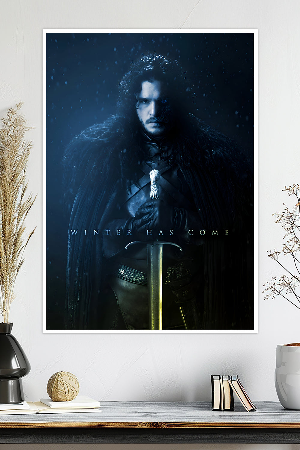Winter Has Come Poster | Jon Snow | Game of Thrones | TV-Series Poster