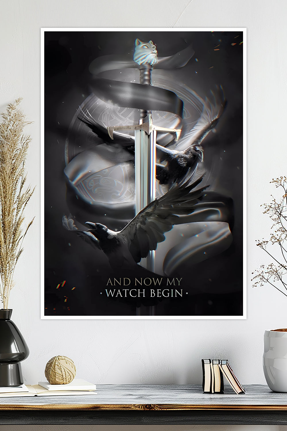 Game of Thrones Night's Watch | And Now My Watch Begins | Game Poster