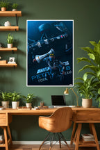 Lewis Hamilton | Petronas Mercedes | F1 Racing Poster