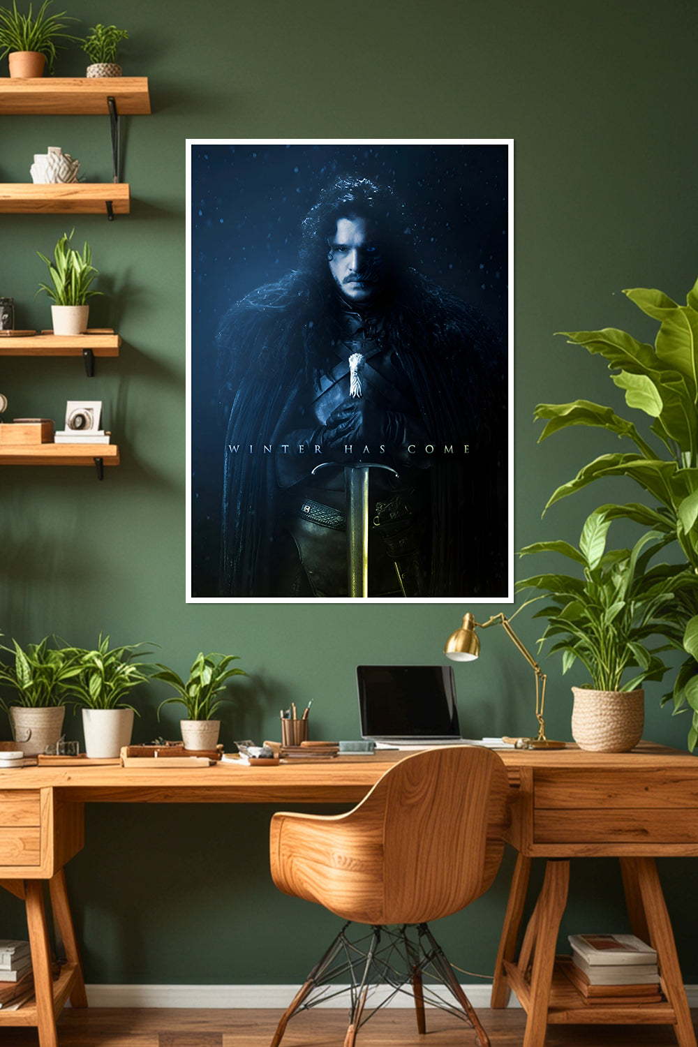 Winter Has Come Poster | Jon Snow | Game of Thrones | TV-Series Poster