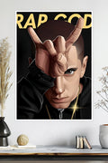 Eminem | Slim Shady | Marshall Mathers | Rap God | Music Poster