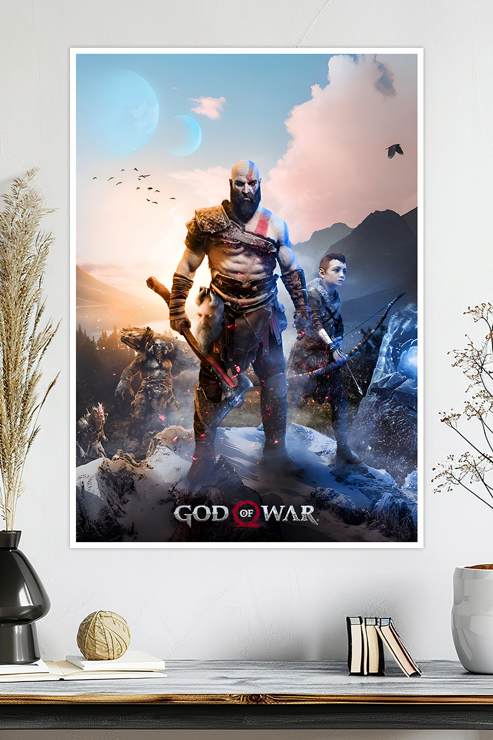 God of War | Kratos & Atreus | Game Poster