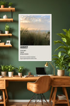 August | Taylor Swift | Music Poster