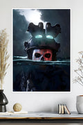 Call of Duty Modern Warfare II | Ghost Operator | Special Forces | Call of Duty | Game Poster