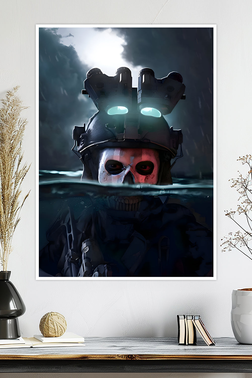 Call of Duty Modern Warfare II | Ghost Operator | Special Forces | Call of Duty | Game Poster
