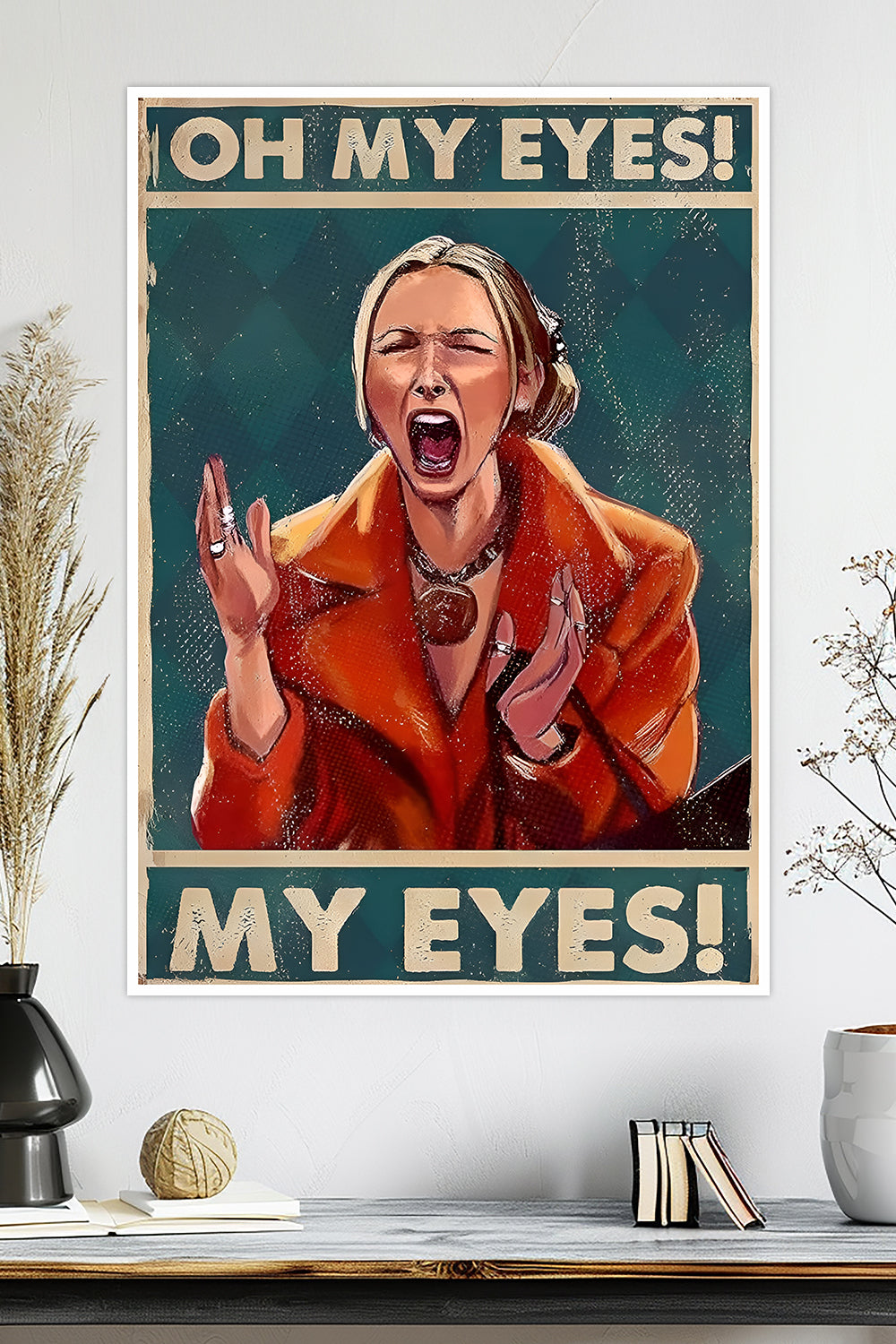 Oh My Eyes! | Friends | TV-Series Poster – ThePosterPalette
