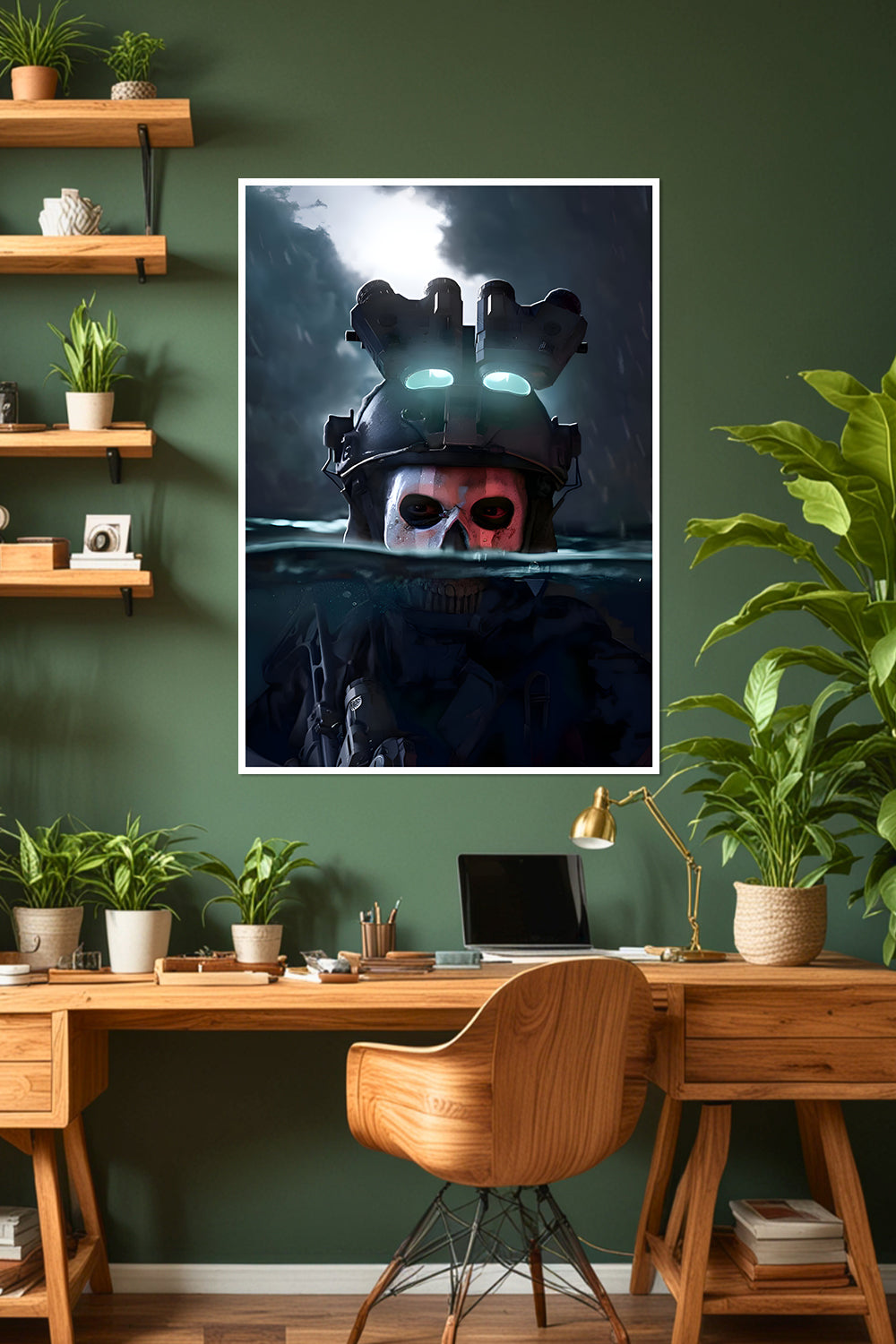 Call of Duty Modern Warfare II | Ghost Operator | Special Forces | Call of Duty | Game Poster