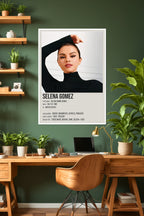 Selena Gomez | Music & Film Icon Poster | Revival Era | Music Poster