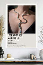 Look What You Made Me Do | Taylor Swift | Reputation Era | Music Poster