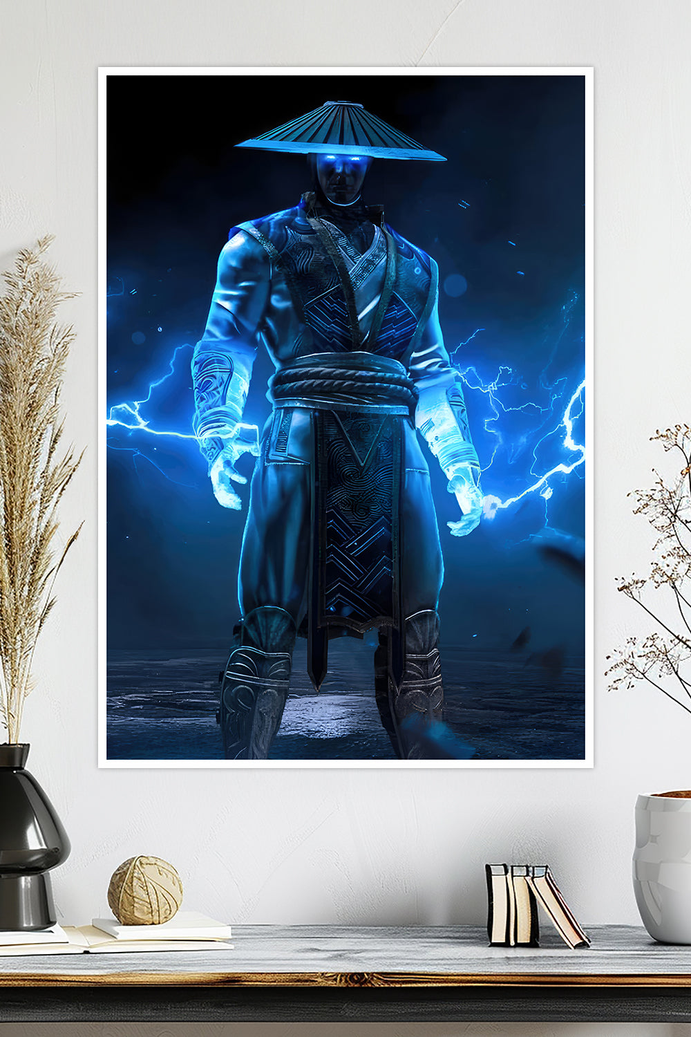 Mortal Kombat Raiden | Thunder God | Game Poster