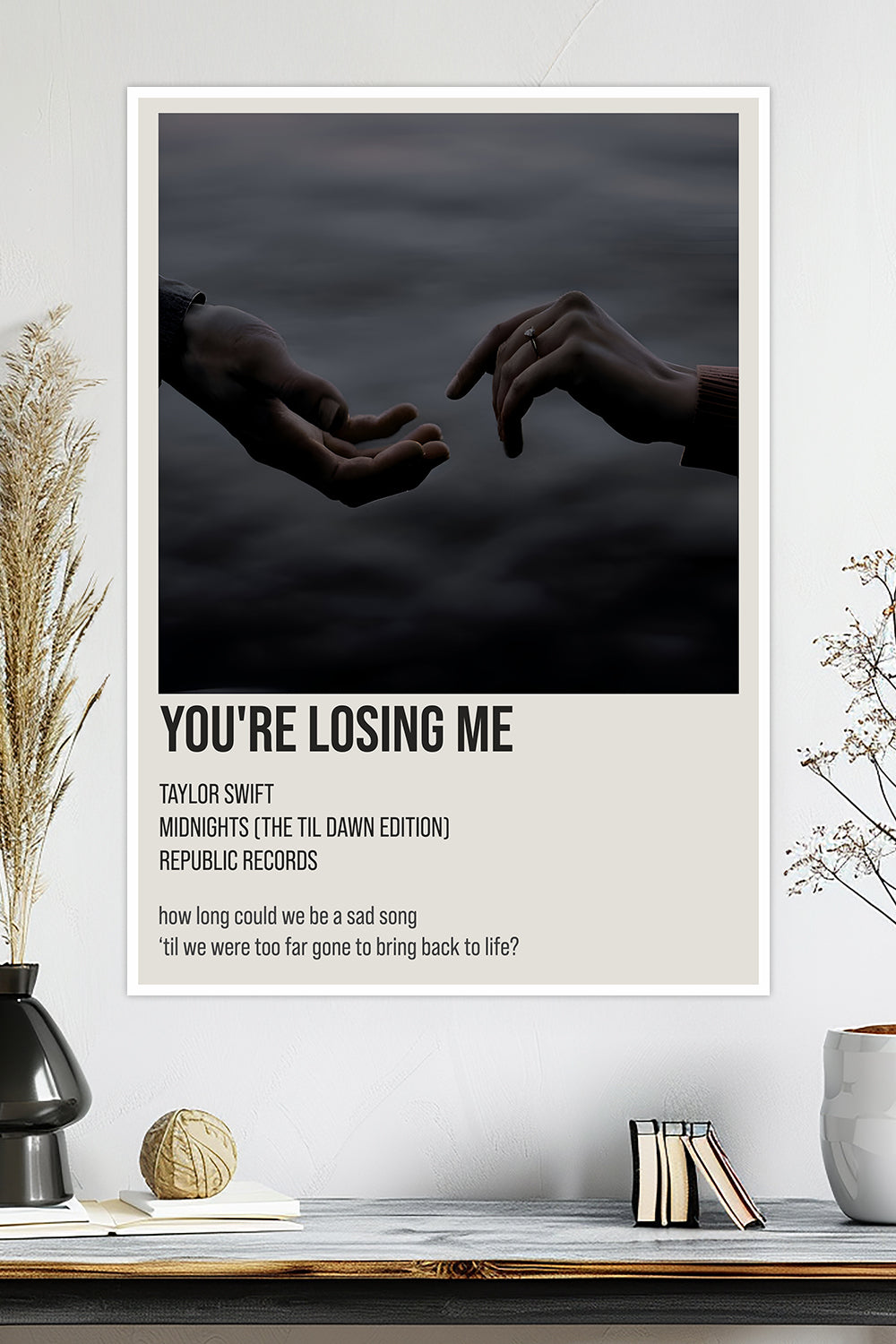You're Losing Me | Taylor Swift | Midnights (The Til Dawn Edition) | Music Poster