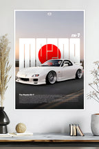 Mazda RX-7 | Car Poster