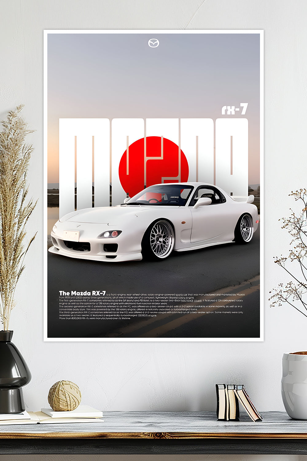 Mazda RX-7 | Car Poster