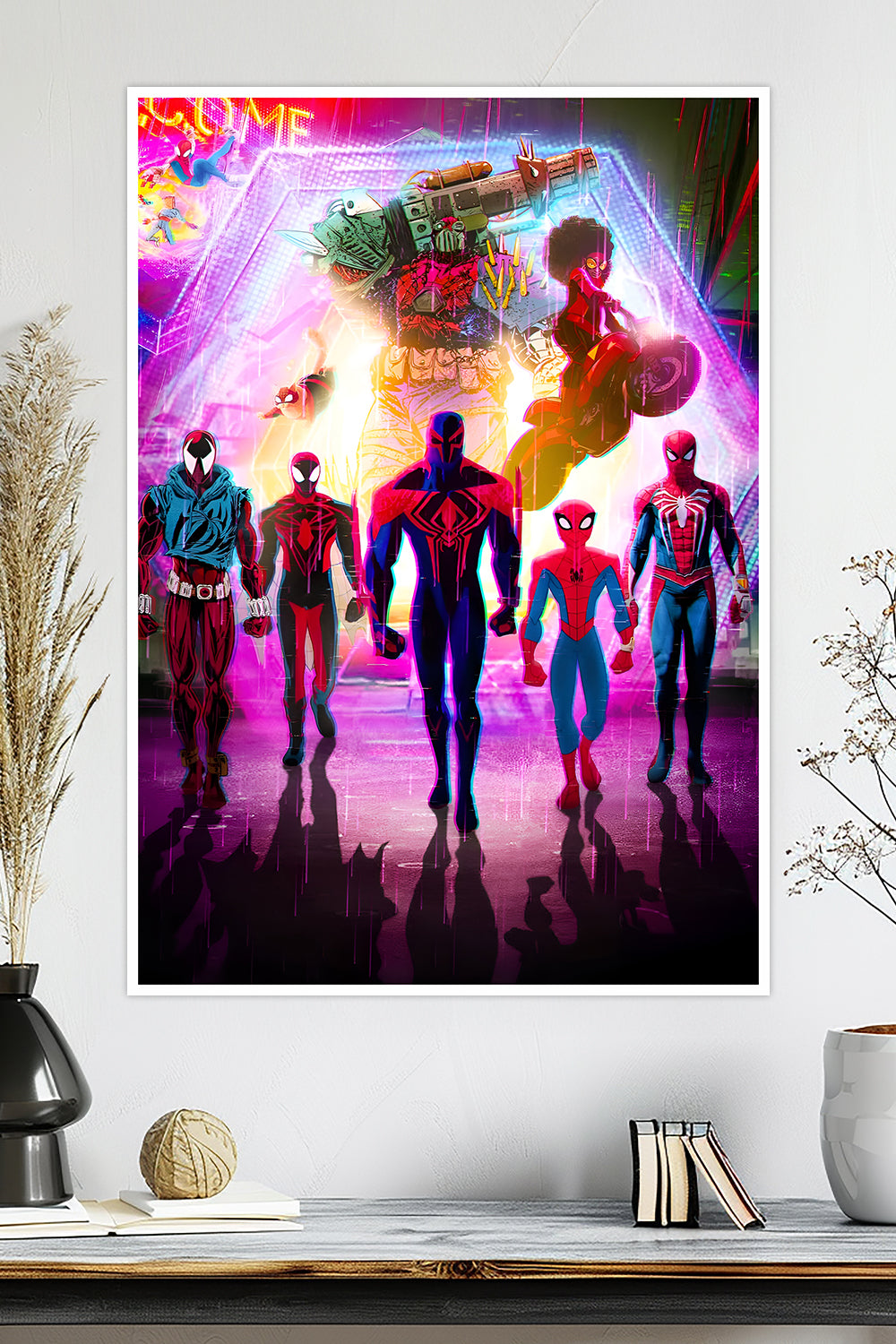 Spider-Man: Across the Spider-Verse (2023) | Multiverse Spider Hero | Marvel Poster