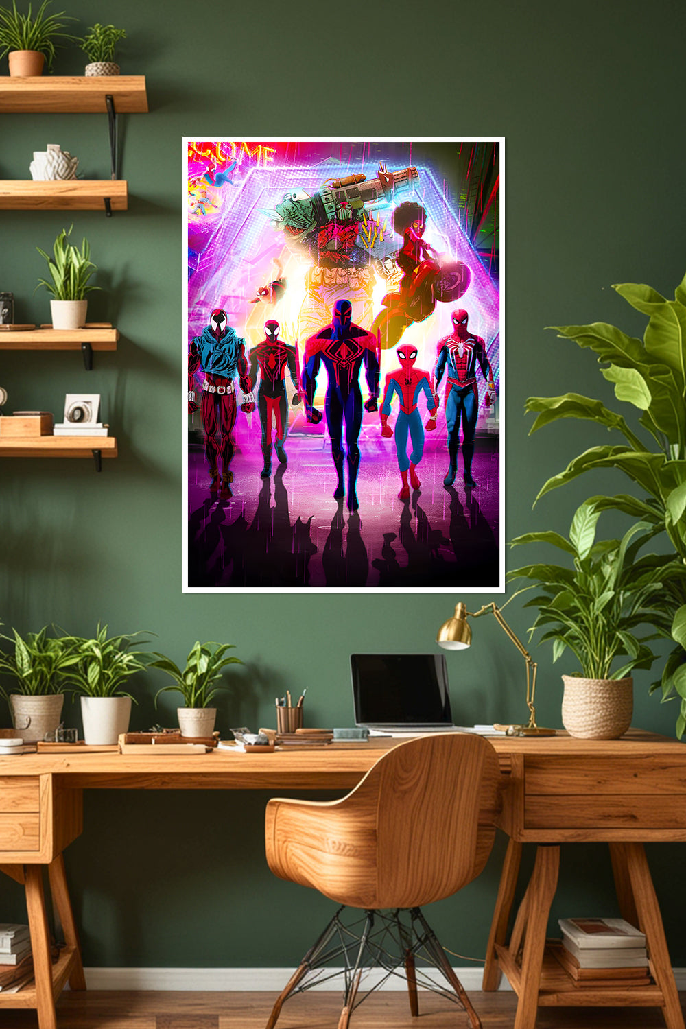 Spider-Man: Across the Spider-Verse (2023) | Multiverse Spider Hero | Marvel Poster