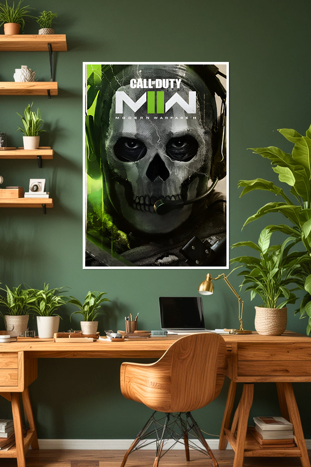Call of Duty Modern Warfare II | Ghost Operator | Special Forces | Call of Duty | Game Poster