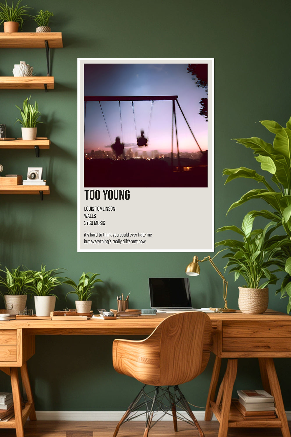 Too Young | Louis Tomlinson | Music Poster