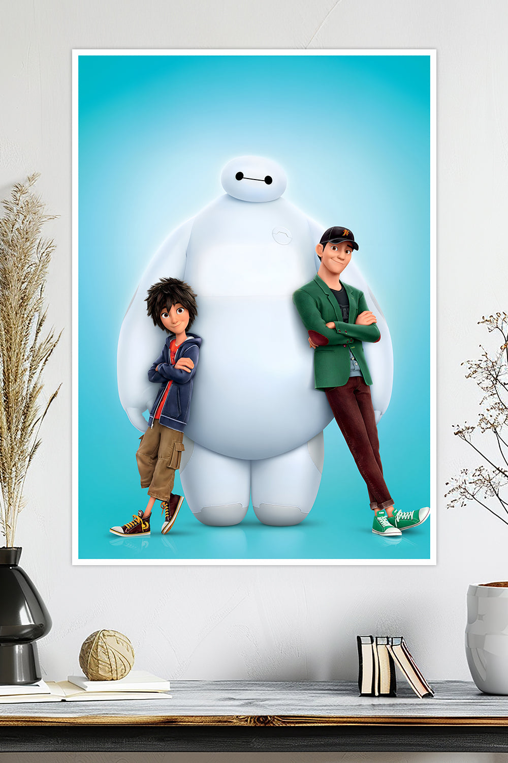 Big Hero 6: Baymax & Hiro | Disney | Movie Poster