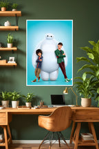 Big Hero 6: Baymax & Hiro | Disney | Movie Poster