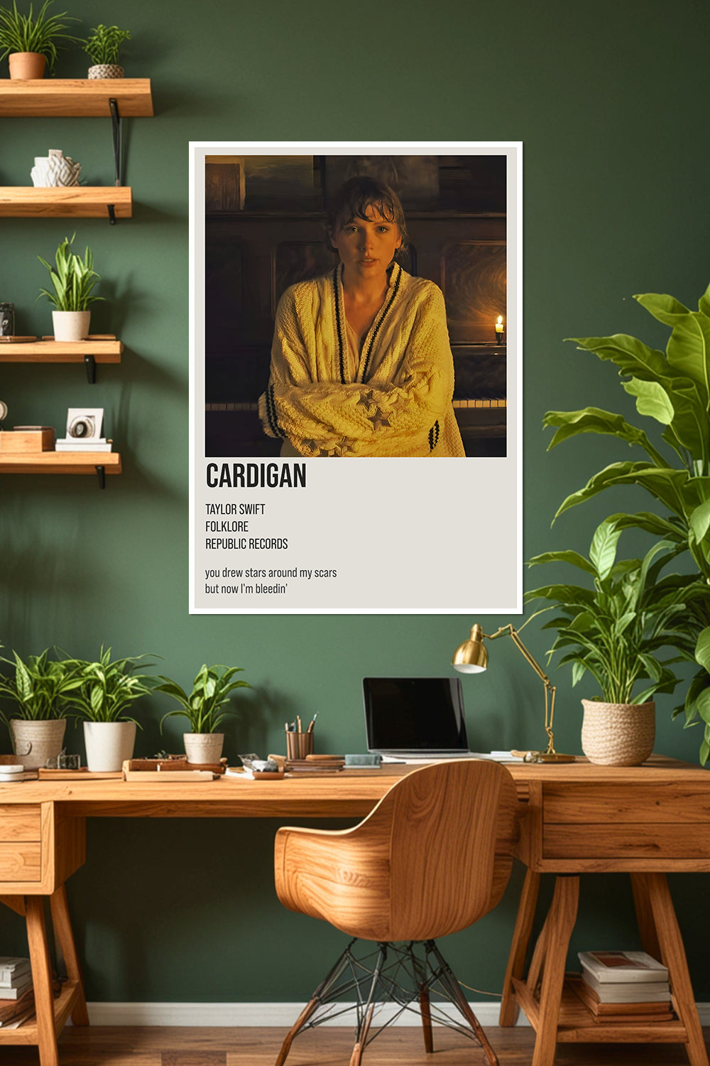 Cardigan | Taylor Swift | Music Poster