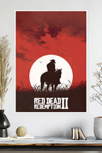 Red Dead Redemption 2 | Wild West Outlaw | Arthur Morgan | Game Poster