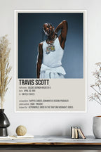 Travis Scott | Hip-Hop Visionary | Music Poster