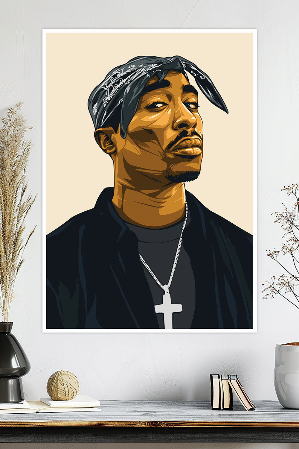 Tupac Shakur | Iconic Hip-Hop | Music Poster