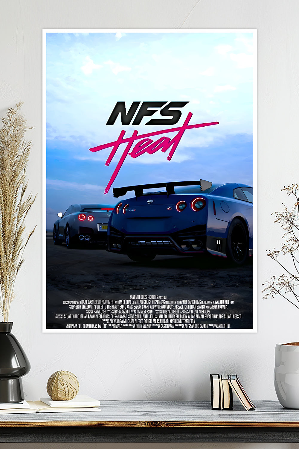 Need for Speed Heat | Nissan GT-R Racing | Car Poster