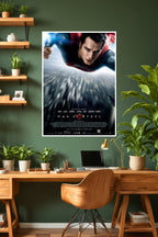 Man of Steel | Superman | Henry Cavill | DC Poster