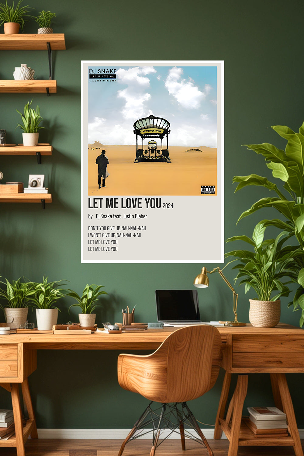 Let Me Love You | DJ Snake ft. Justin Bieber | Music Poster